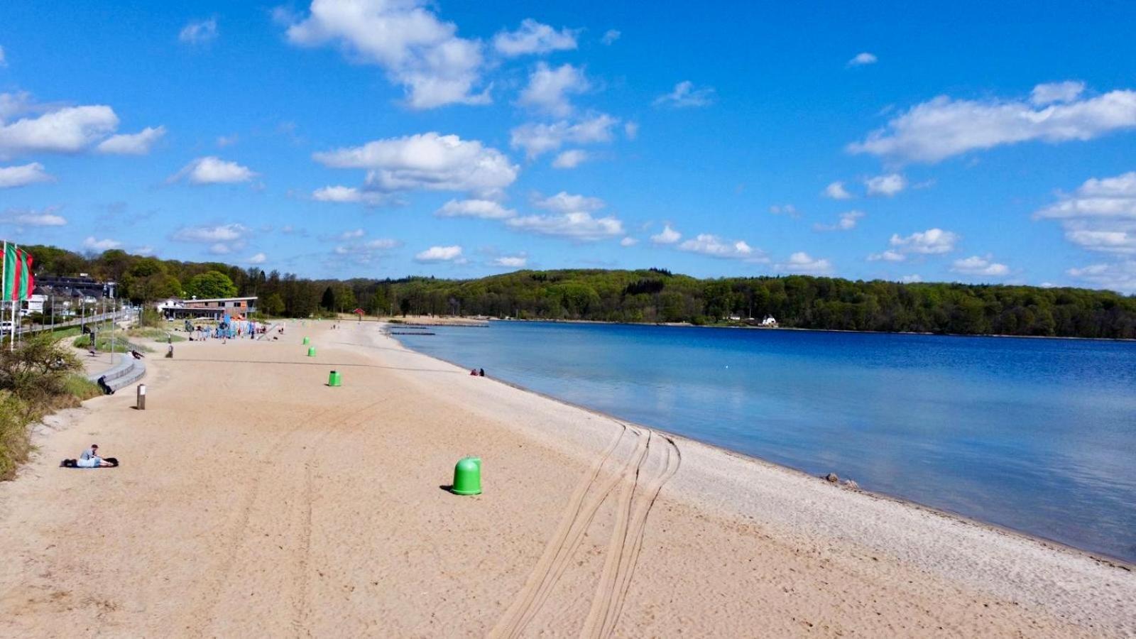 Strandliebe - Beach Apartment Mit Meerblick Harrislee Exteriör bild